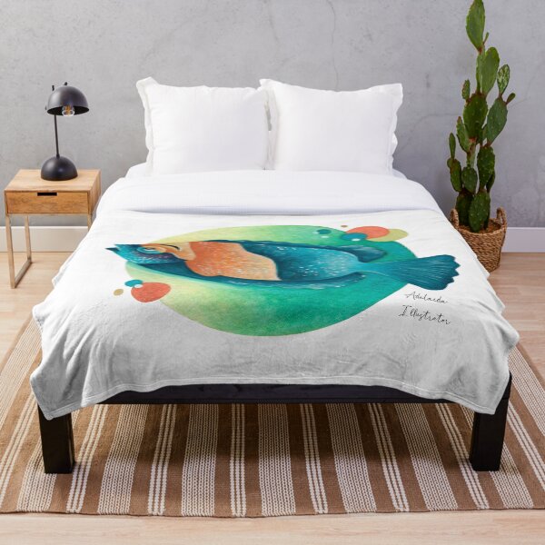 Artikelvorschau, bunter Fisch entworfen und verkauft von adeillustrator.