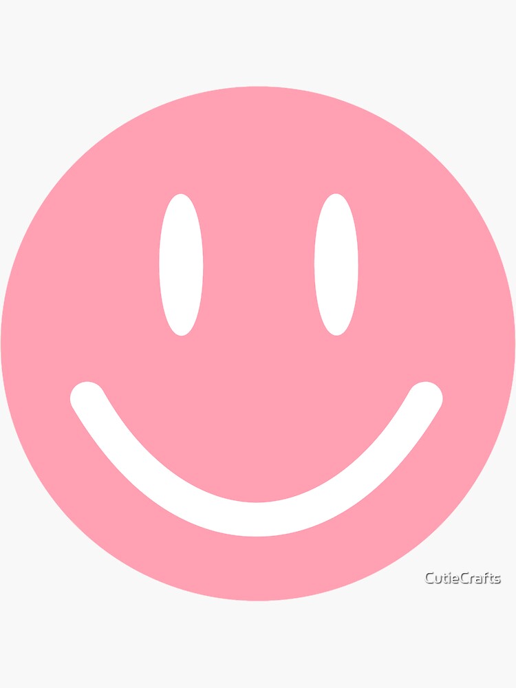 Sticker Happy smiley face