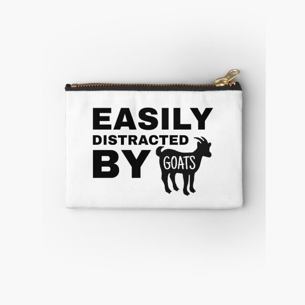 Item preview, Easily Distracted by Goats - Goat Simulator Funny  designed and sold by Trendy-Now.