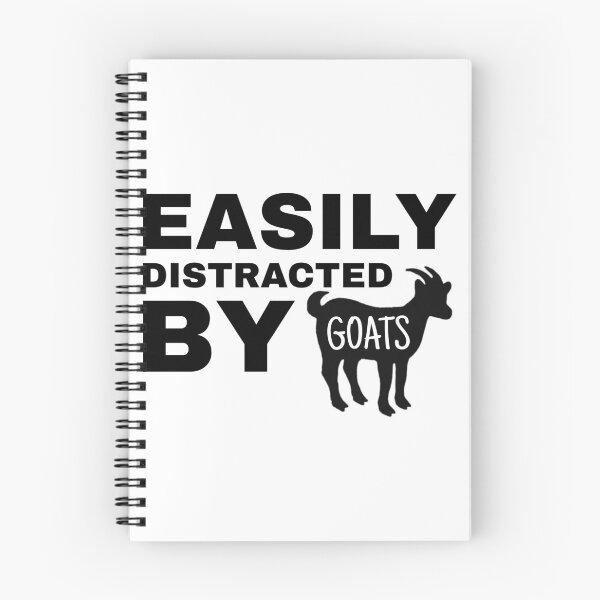 Item preview, Easily Distracted by Goats - Goat Simulator Funny  designed and sold by Trendy-Now.