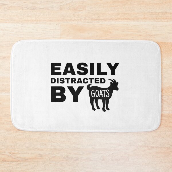 Item preview, Easily Distracted by Goats - Goat Simulator Funny  designed and sold by Trendy-Now.