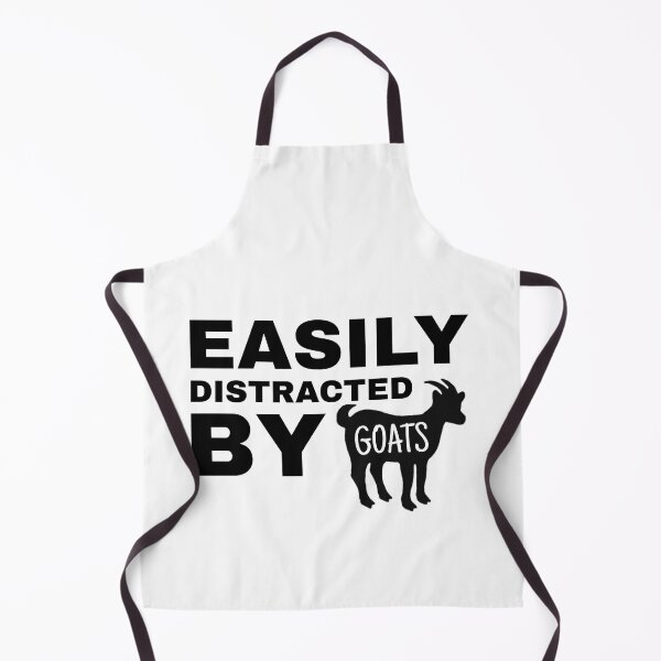 Item preview, Easily Distracted by Goats - Goat Simulator Funny designed and sold by Trendy-Now.
