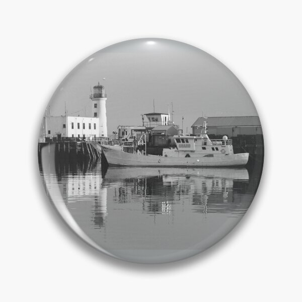Item preview, Monocromo del faro de Scarborough designed and sold by Alisonchambers2.