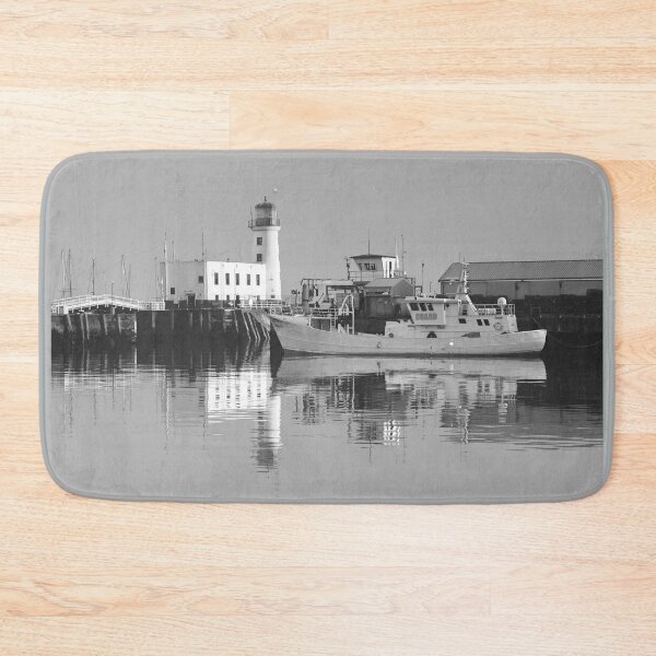 Item preview, Scarborough Lighthouse Monochrome  designed and sold by Alisonchambers2.
