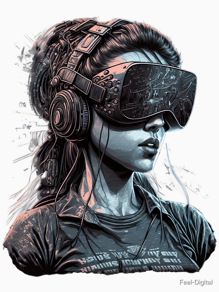 Cyberpunk VR Girl
