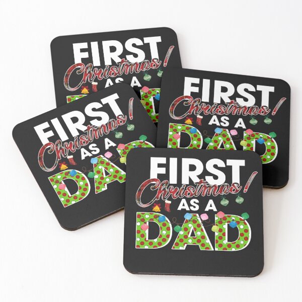Item preview, First Christmas As a Dad, Xmas Lights 2021 Dad Plaid Costume Shirt designed and sold by LauraGaby.