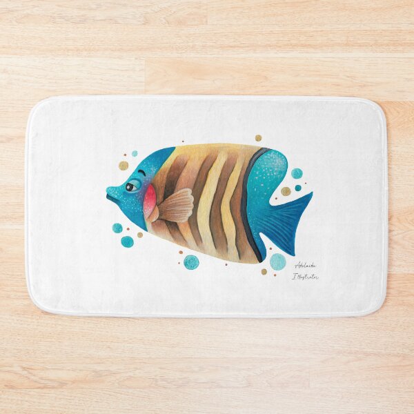 Item preview, Blue fish designed and sold by adeillustrator.