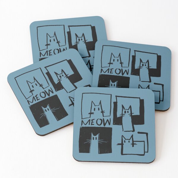 Item preview, cubist cats design designed and sold by Lazut.