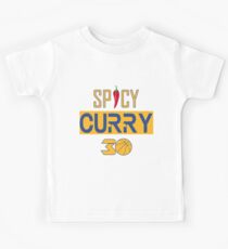 Würziger Steph Curry Basketball - Jalepeno Kinder T-Shirt
