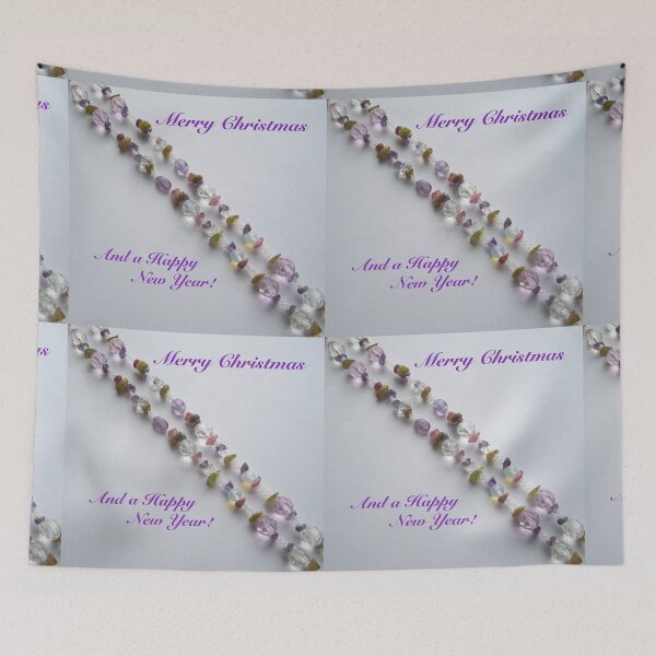 Item preview, Merry Christmas and a Happy New Year Beads design Gift for Beader designed and sold by Lovemydesigns.