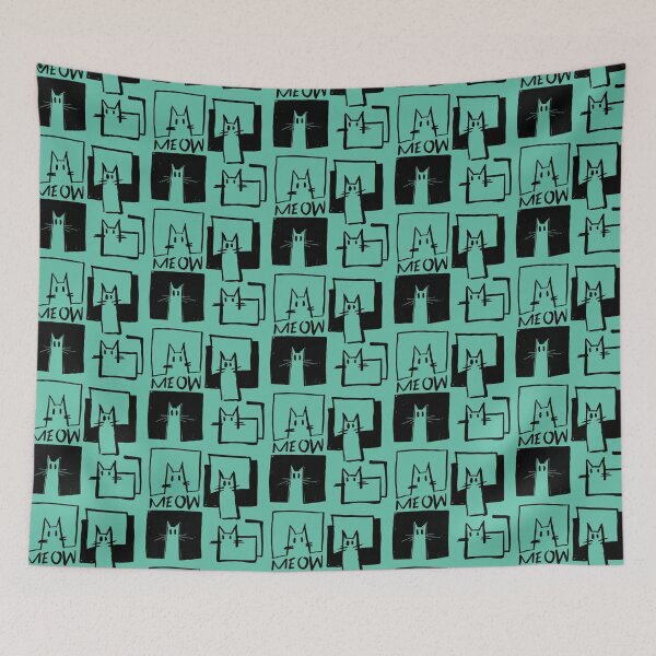 Item preview, cubist cats design designed and sold by Lazut.