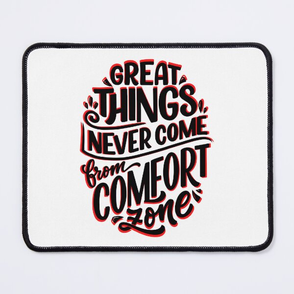 Item preview, Great things never come from comfort zone designed and sold by Calliope ❤️.