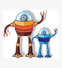 Robots Photographic Print
