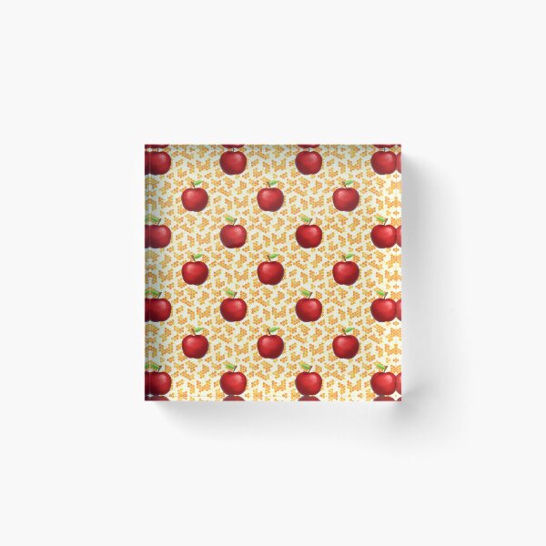Item preview, Apple on honeycomb designed and sold by GoDesign1.