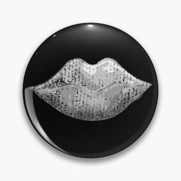 Item preview, Vampire Lips With Protruding Vangs designed and sold by Soaked-N-Bleach.