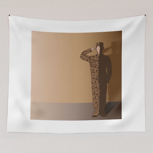 Item preview, Saluting Soldier designed and sold by vectorworks51.