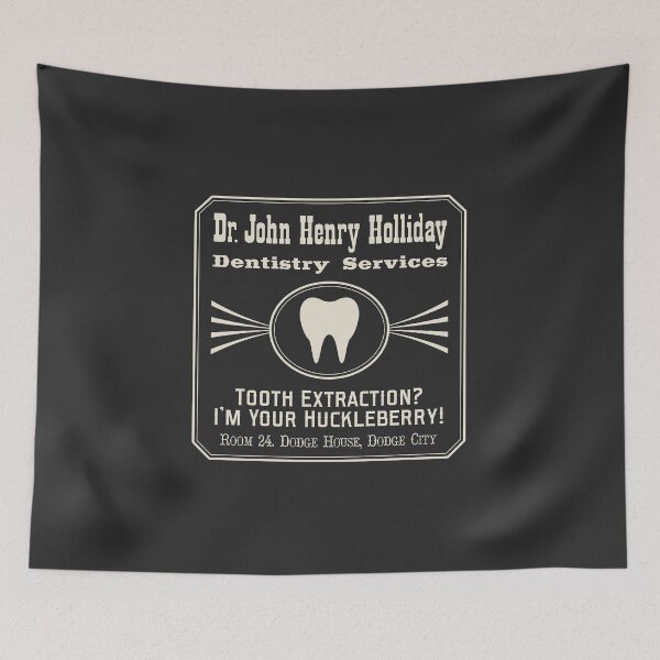Item preview, Dr. John Henry Holliday. Dentist. designed and sold by robotrobotROBOT.