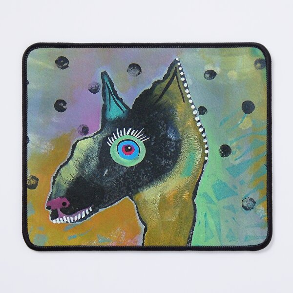 Item preview, Weird Horse designed and sold by BeaOutsiderArt.