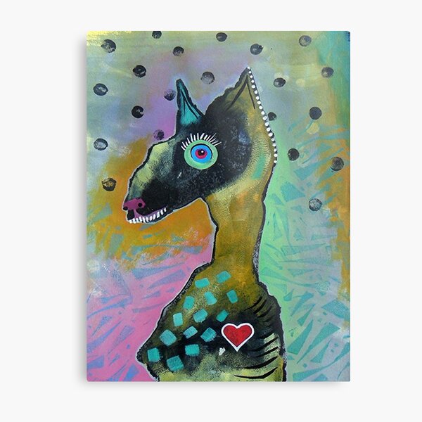 Item preview, Weird Horse designed and sold by BeaOutsiderArt.