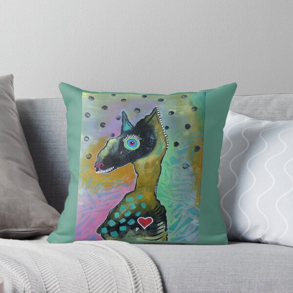 Item preview, Weird Horse designed and sold by BeaOutsiderArt.