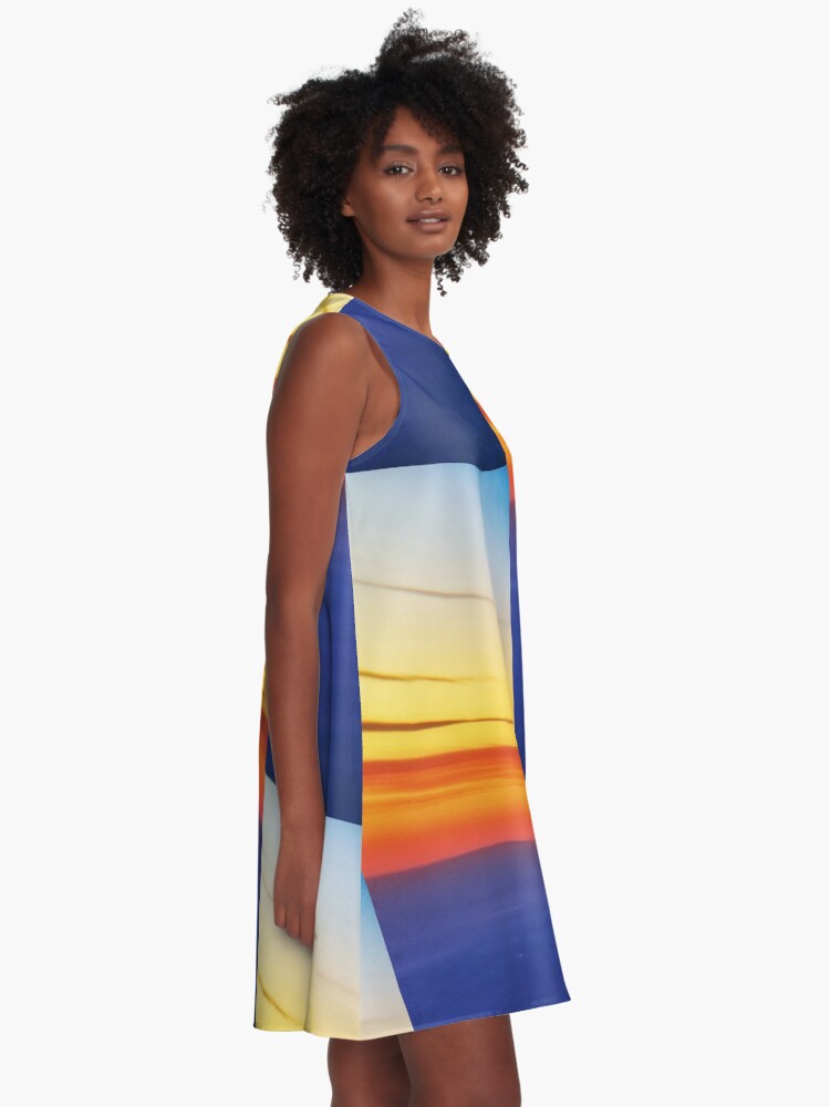 Thumbnail 2 of 4, A-Line Dress, Rising From The Ashes designed and sold by kinkatstyle.