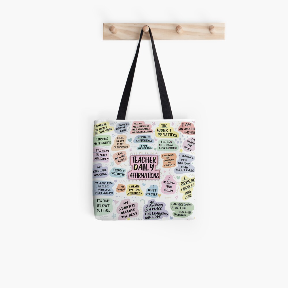 "Teacher Affirmation Tumbler, Daily Affirmations Tumbler - Gift For ...