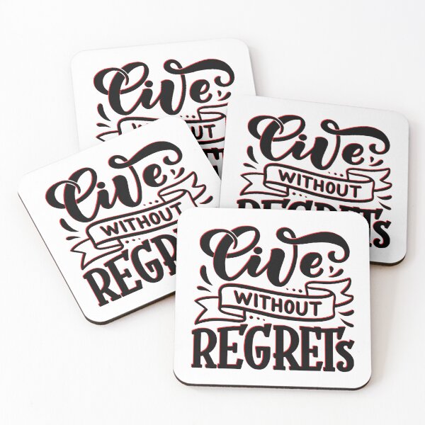 Item preview, Live without regrets designed and sold by Calliope ❤️.