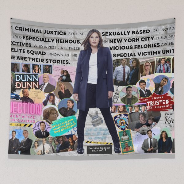 Item preview, Law & Order SVU Collage designed and sold by lnaplus.