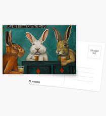 Bar Hopping Postcards