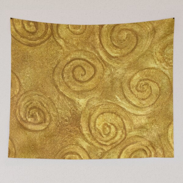 Item preview, Klimt Pattern in Gold designed and sold by maniacfitness.