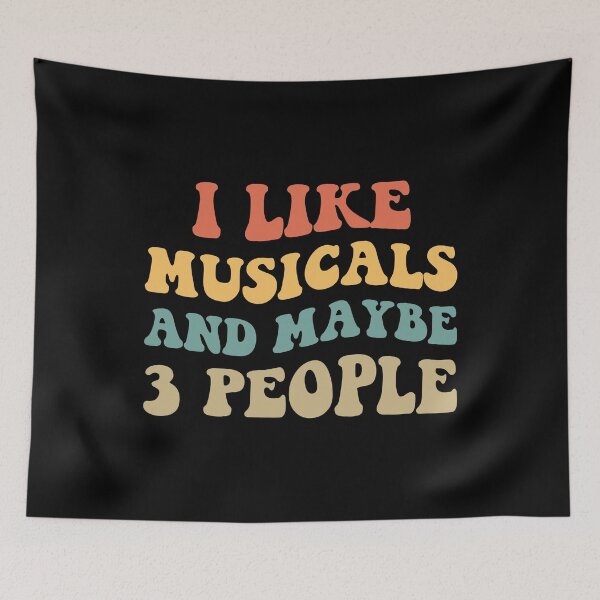 Item preview, I Like Musicals And Maybe 3 People II designed and sold by Lemon Pepper.