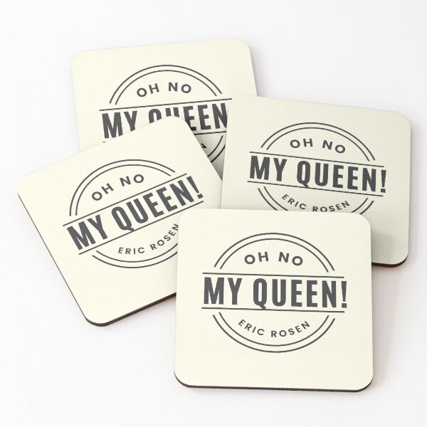 Item preview, Oh No My Queen - Eric Rosen Chess Quote designed and sold by felixpauli.