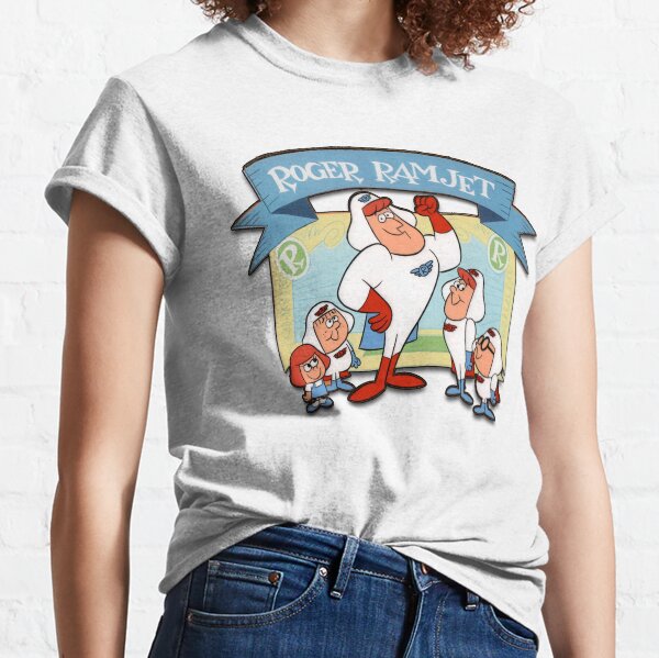 Roger ramjet t shirt Clearance