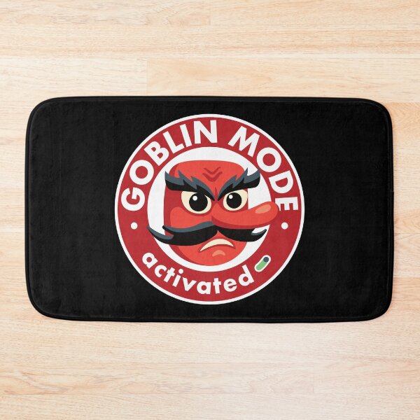 Item preview, Goblin Mode Activated - Funny Goblin Emoticon designed and sold by Happy Puppy Print On Demand.