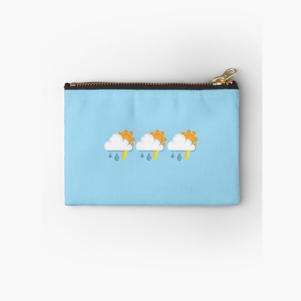 Item preview, Retro Sunny Rain Storm Pixel Design designed and sold by 8BitTrip.
