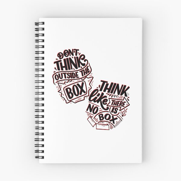 Item preview, Don't think outside the box, think like there in no box designed and sold by Calliope ❤️.