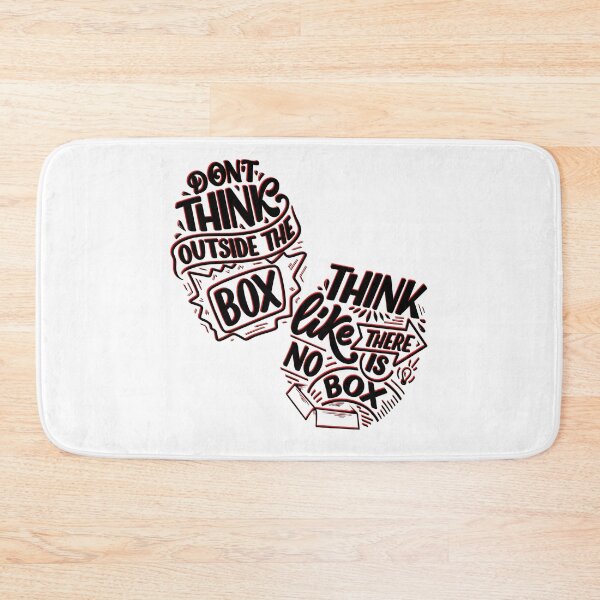 Item preview, Don't think outside the box, think like there in no box designed and sold by Calliope ❤️.