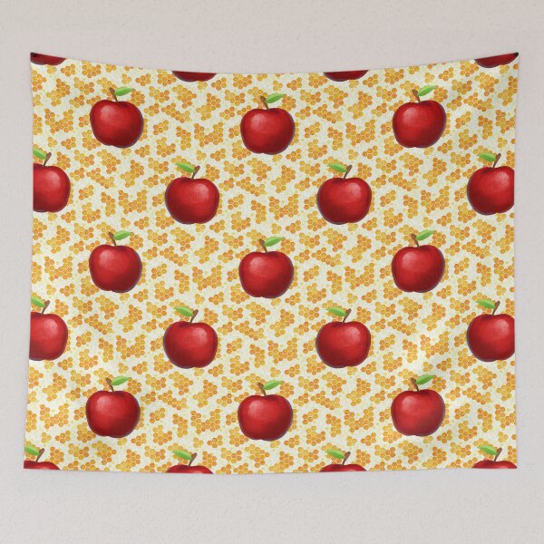 Item preview, Apple on honeycomb designed and sold by GoDesign1.