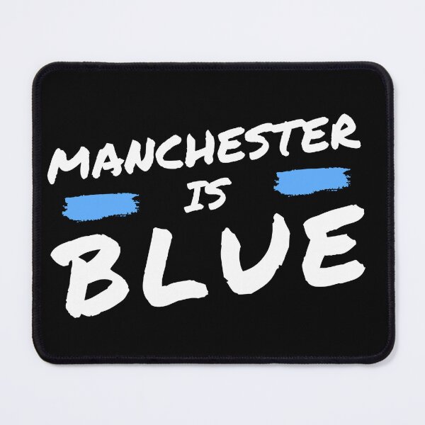 Item preview, Manchester is blue  designed and sold by MagicFootball.