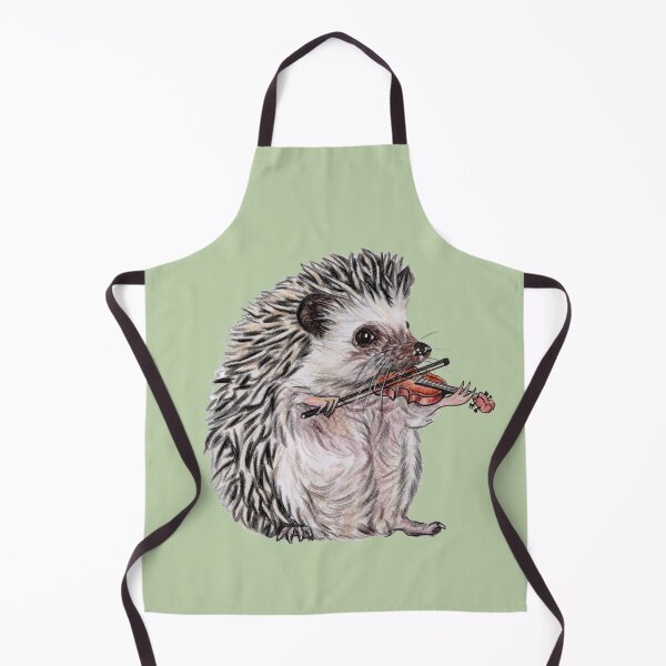 Item preview, Hedgehog violin player designed and sold by Katerina Makarova.