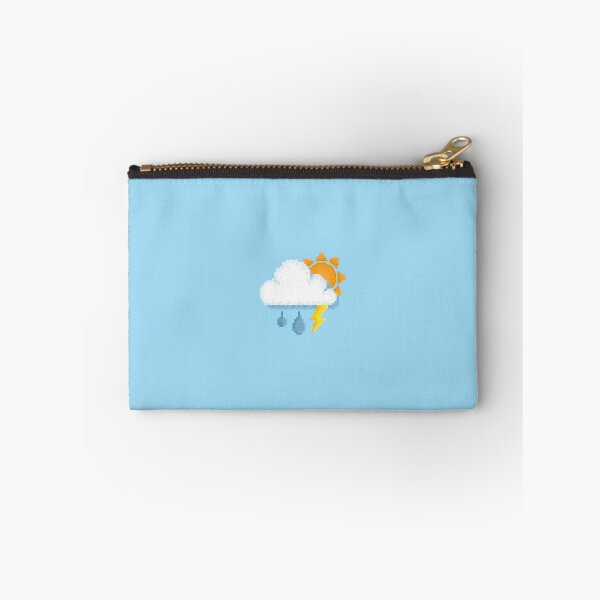Item preview, Retro Sunny Rain Storm Pixel Design designed and sold by 8BitTrip.