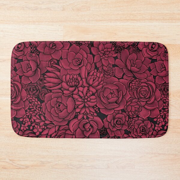 Item preview, Succulents in Viva Magenta- Color of the Year 2023 designed and sold by Katerina Mitkova Kirilova.