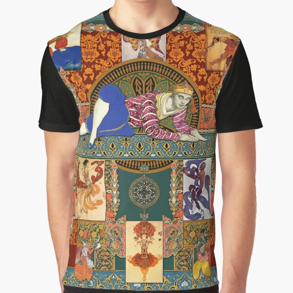 Ballets Russe Tapestry Graphic T-Shirt