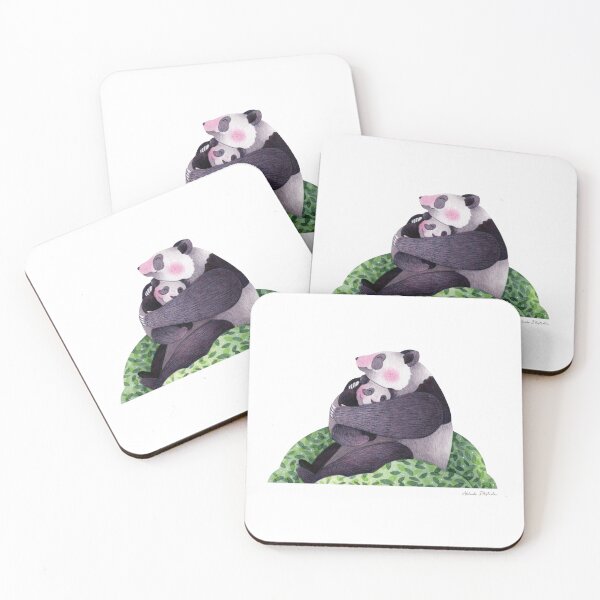 Item preview, Mom and baby panda designed and sold by adeillustrator.
