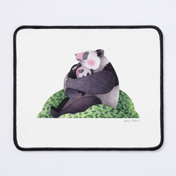 Item preview, Mom and baby panda designed and sold by adeillustrator.