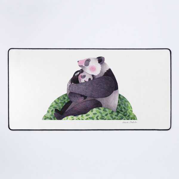 Item preview, Mom and baby panda designed and sold by adeillustrator.