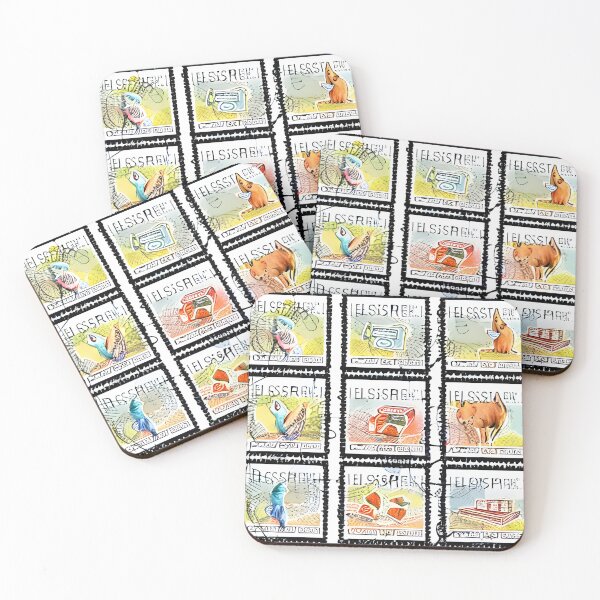 Item preview, Faux Stamps designed and sold by pinkal.