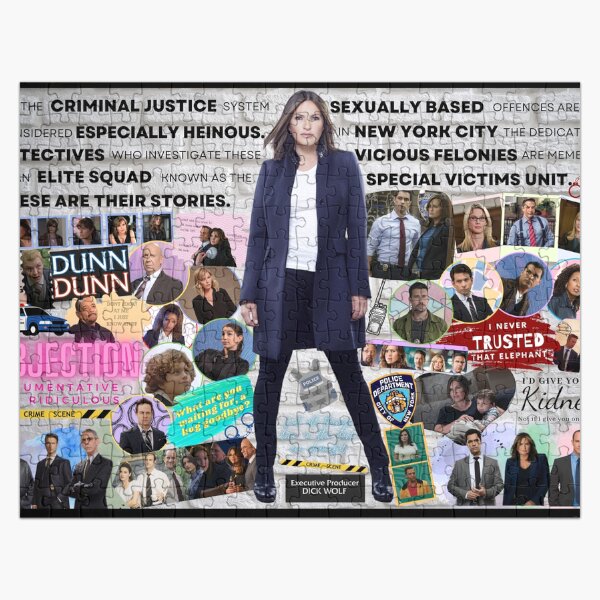 Item preview, Law & Order SVU Collage designed and sold by lnaplus.
