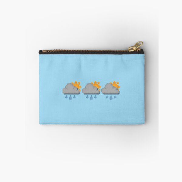 Item preview, Retro Sunny Rain Storm Pixel Design designed and sold by 8BitTrip.
