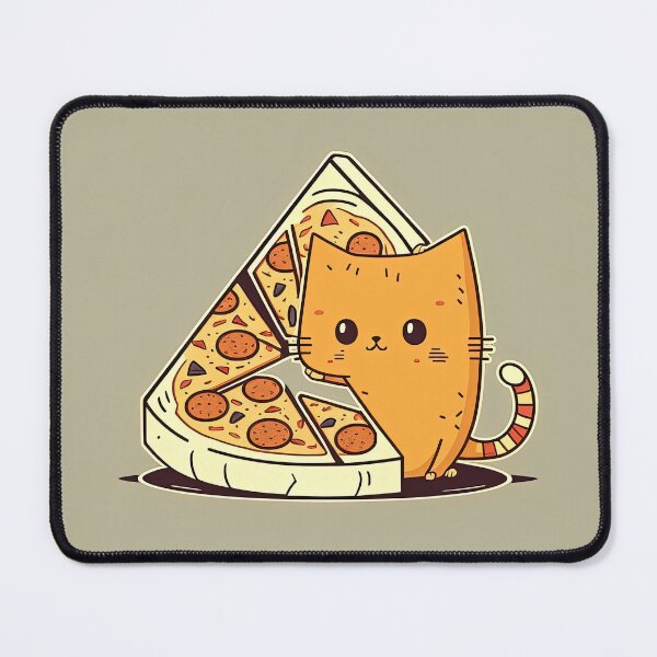 Item preview, pizza cat designed and sold by Chillapy.